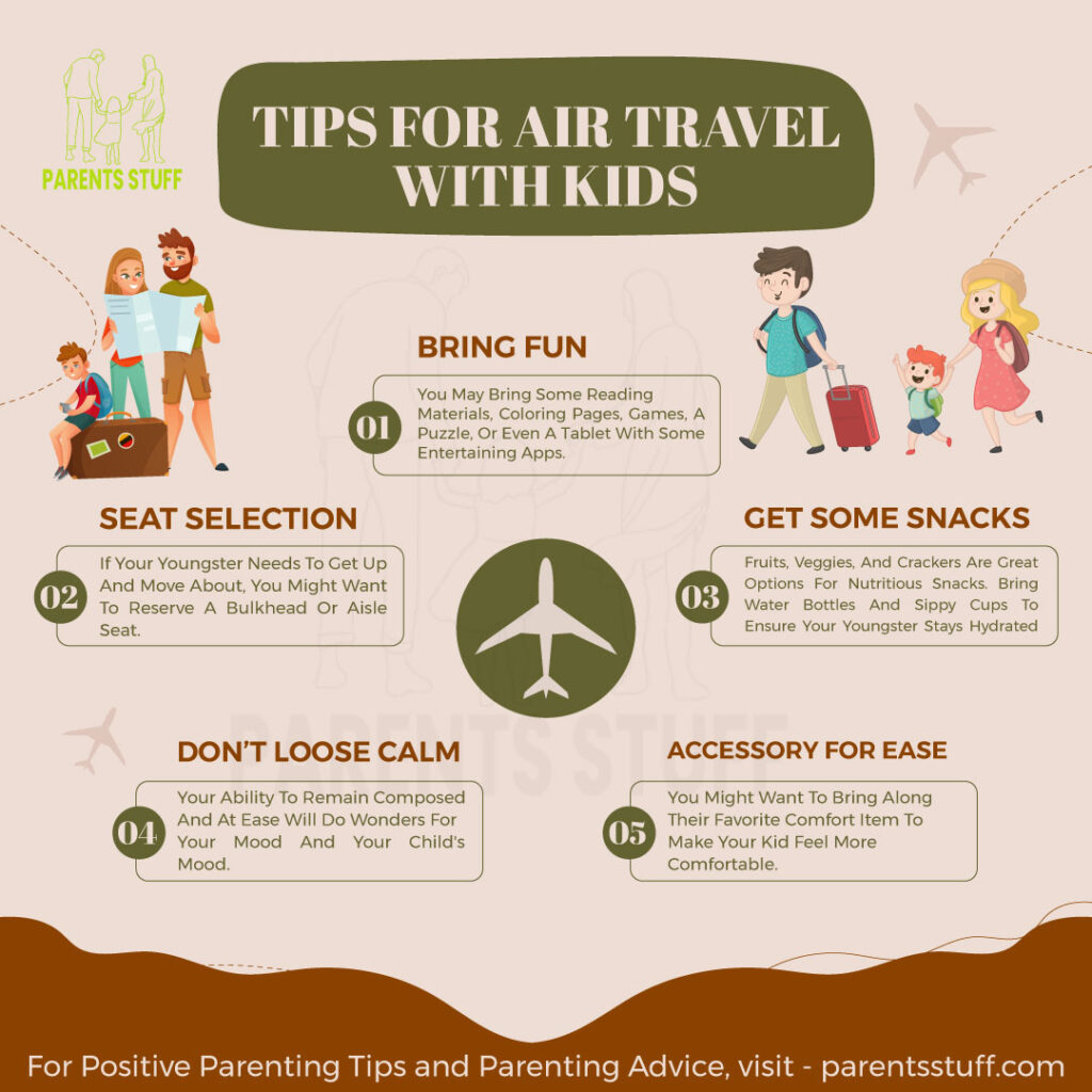 tips for air travel with kids